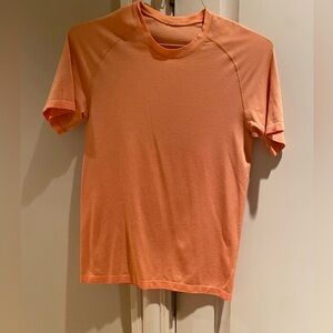 Lululemon Peach Workout Shirt